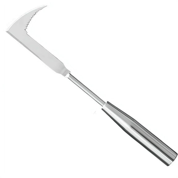 Weed Remover Tool for Brick Joints & Pavers, Garden Crevice Weeder for Patio Driveway Stone Gaps, Rustproof Handheld Crack Weed Cutter for Lawn & Yard