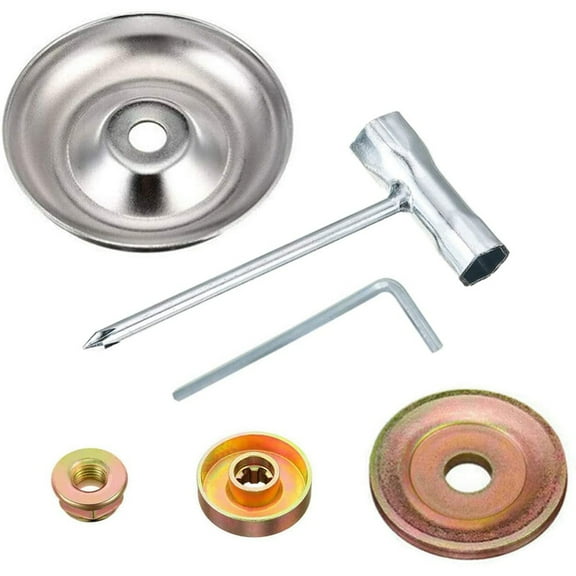 Weed Trimmer Blade Adapter Kit for Straight Shaft String Trimmer Brush Cutter