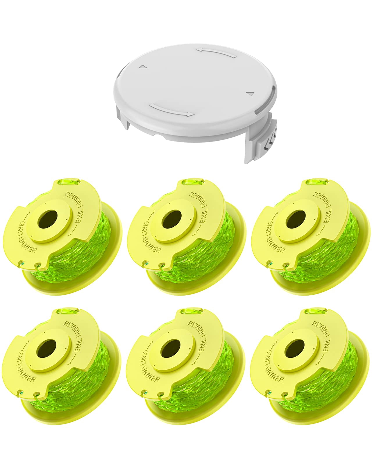 Weed Wacker String Compatible with Ryobi One Plus+ AC80RL3,0.08 ...