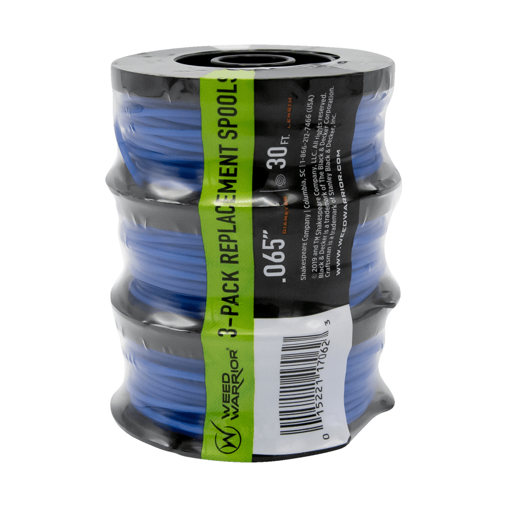 Weed Warrior® .065 in. x 30 ft. Nylon Trimmer Line Spools (Fits Black