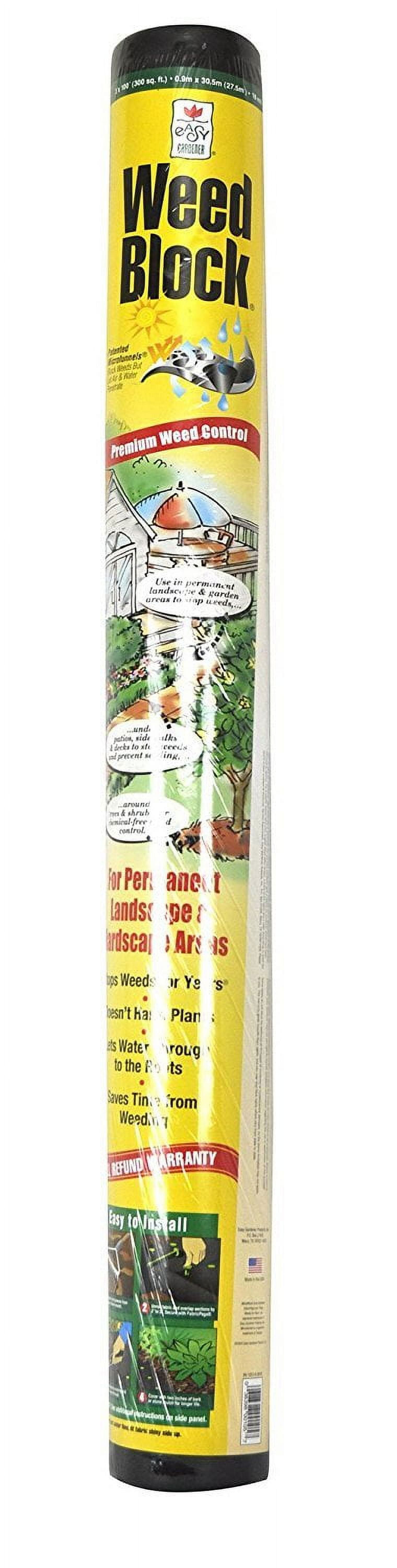 Easy Gardener Weed Barrier 4 ft. W X 50 ft. L Fabric Landscape Fabric