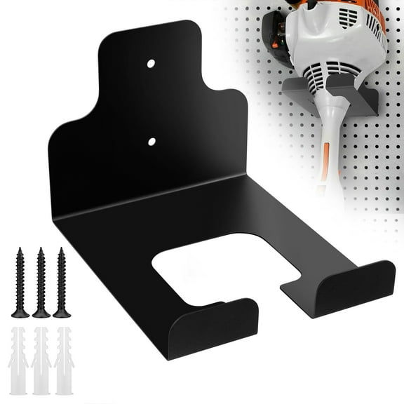 Weedeater Hanger, EEEkit Garage Organizer Trimmer Rack, Wall Mounted Garden Power Tool Hook