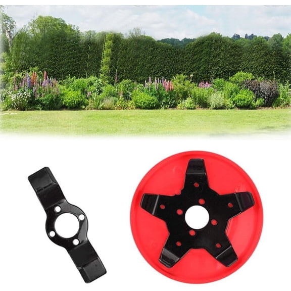 Weeding Disc, 2025 Amphibious Weeding Disc Trimmers - No Damage to Seedlings, Multifunctional Weeder Plate Blades Trimmer Weedeater Disk Attachments Heads for Universal Mower
