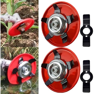 Ayattecy Terrain Hill Weeding Disc, Weeding Disc, Weeder Plate Blades, Weeding Disc