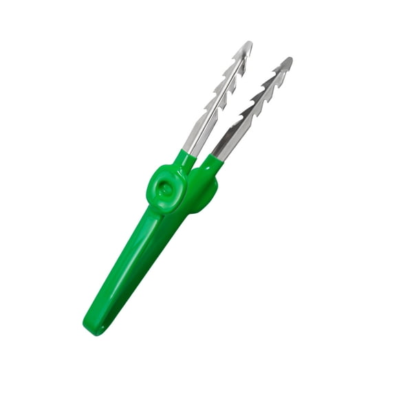 Weeding Tools Gardening Tweezers with Serrated Tip Ergonomic Handle Stainless Steel Weeding Tool for Precise Planting and Transplanting