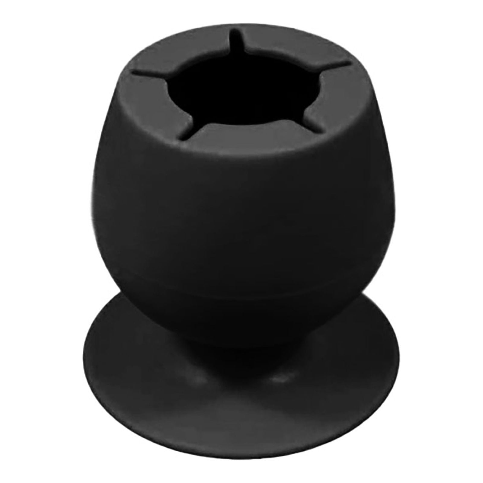 Weeding Waste Collector, Vinyl Silicone Suction Cup,Short Red Wine