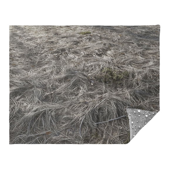 Weeds Camping Blankets Bed Throws and Cozy Travel Blanket Fluorescence 70x55in Double Sided