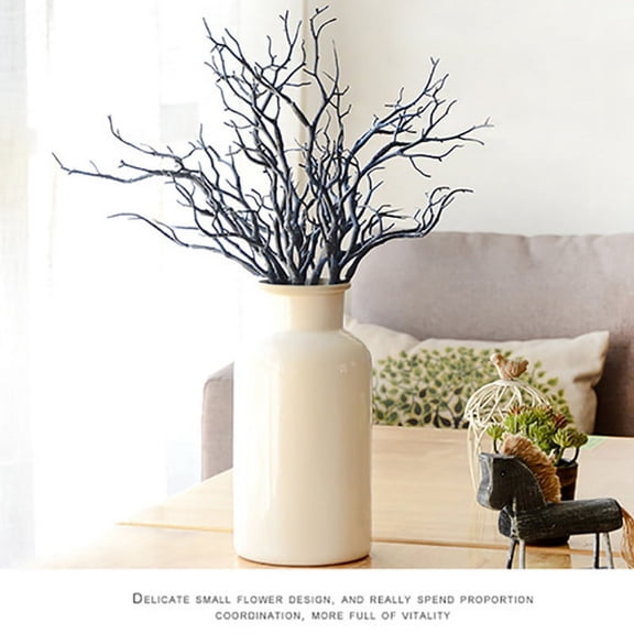 Weefy 3 PCS Artificial Fake Dry Branch Plant Tree Foliage Twigs Wedding Home Decor