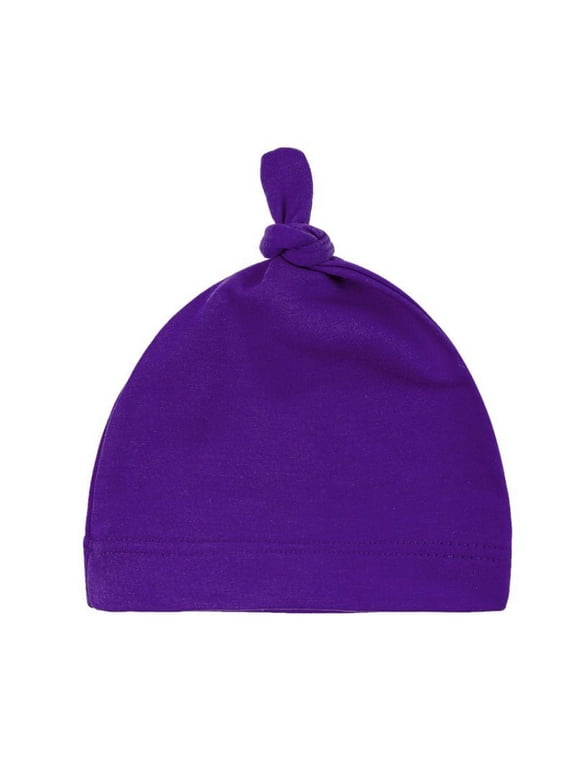 Newborn Infant Baby Knotted Cotton Hat Toddler Kids Boys Girls Soft Cap Hat