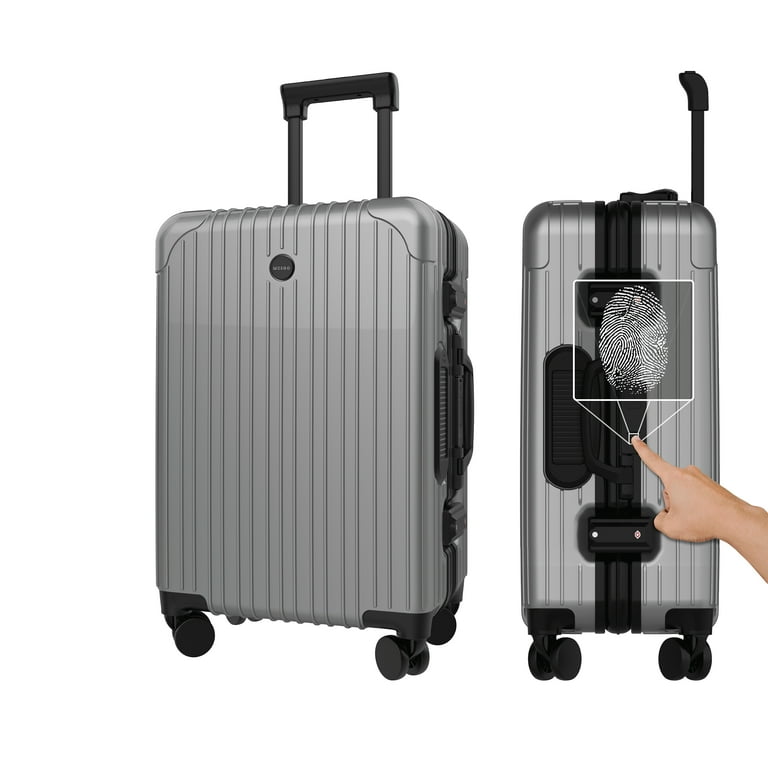 Weego Smart Suitcase Carry On Luggage 20 inch Suitcase with Wheels Smart Lock and USB Output Walmart