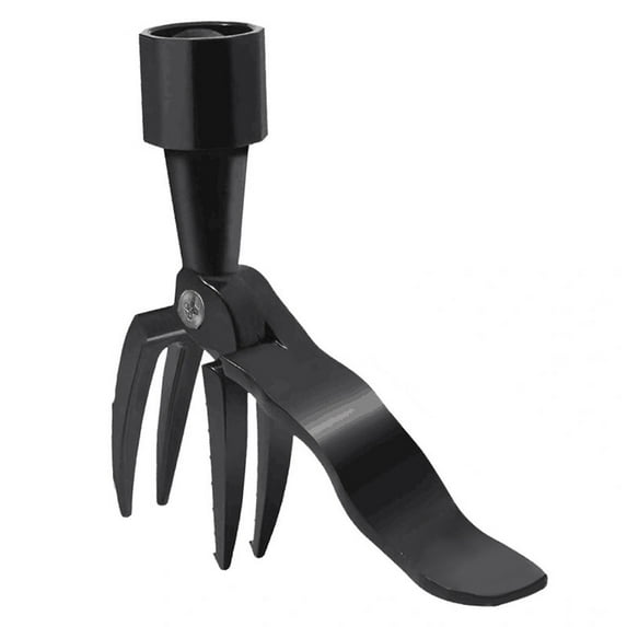 Week Puller Tool, Thickened Stainless Steel Weeding God Tool, Four Claws Deep Root Puller Foot Effortless and Quick Weeding Garden Farm Lawn Multi functional Toolweed puller