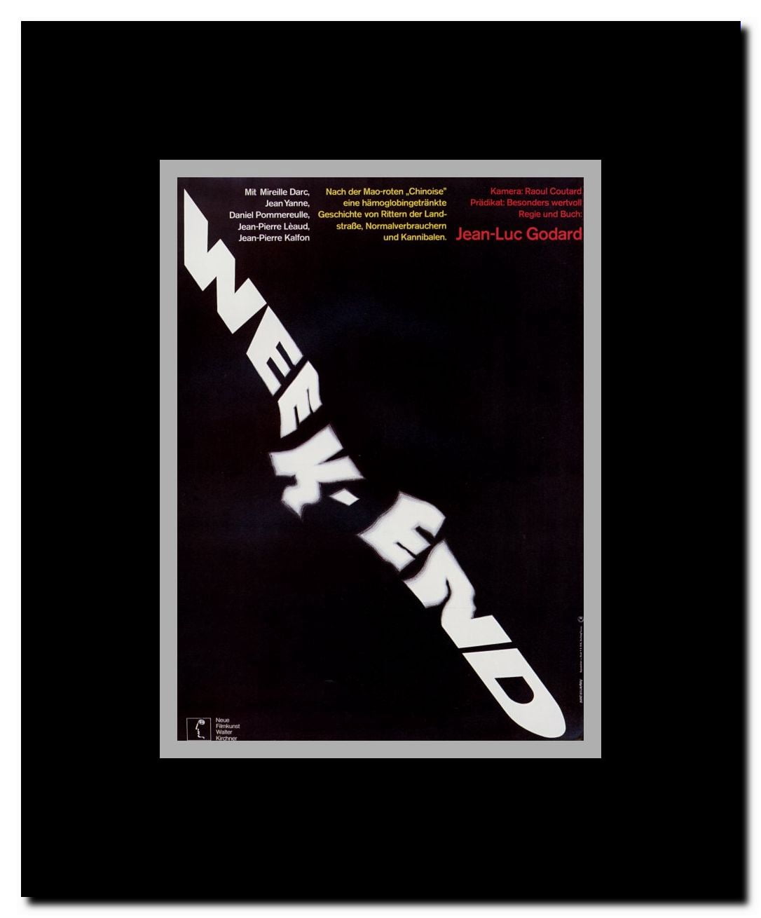 Week-end Framed Movie Poster