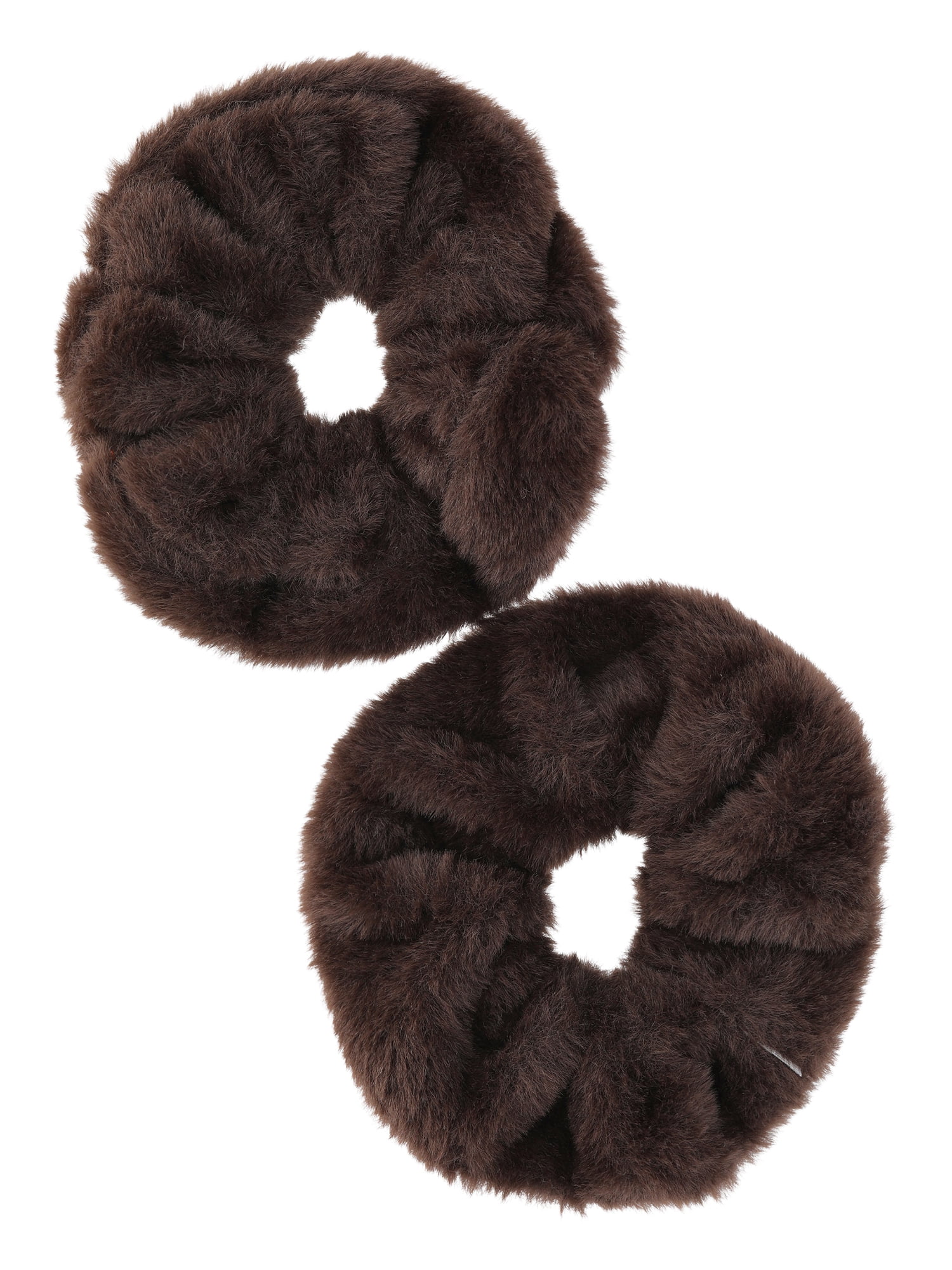 Weekend Academy Girls Fluffy Scrunchies Set, 2-Piece