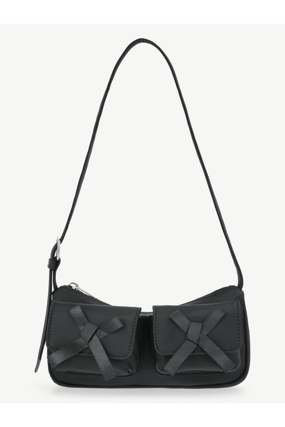 Girls Bow Pocket Handbag