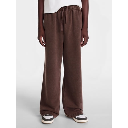 Weekend Academy Boys Fleece Wide Leg Pants, Sizes 4-18