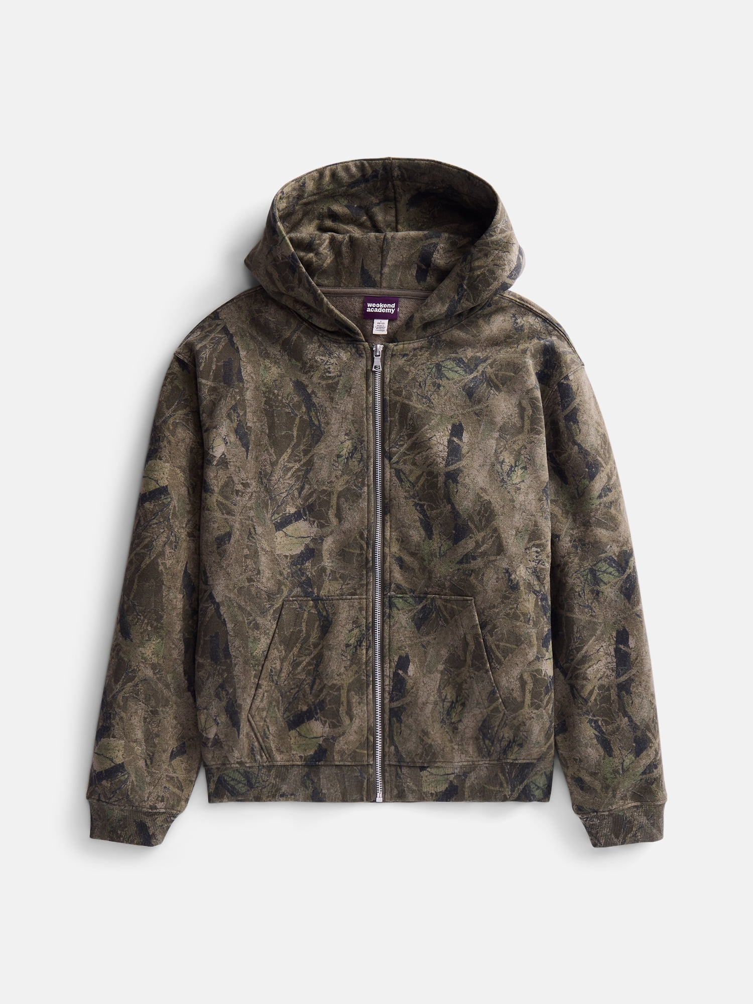 Weekend Academy Boys Full Zip Hoodie, Sizes 4-18