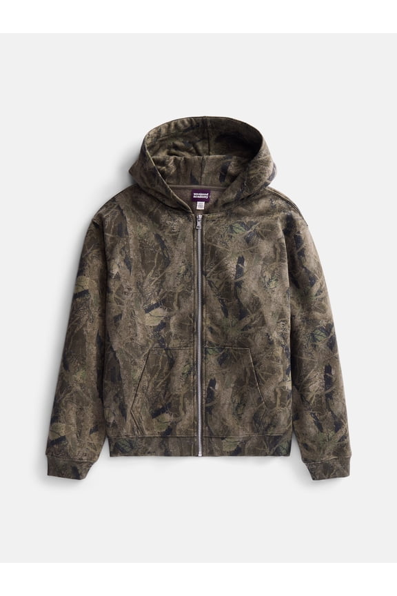 Boys Full Zip Hoodie, Sizes 4-18