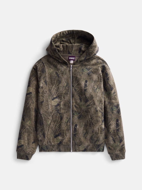 Boys Full Zip Hoodie, Sizes 4-18