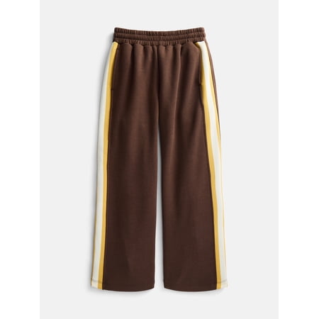 Weekend Academy Boys Wide Leg Pants with Side Stripe, Sizes 4-18