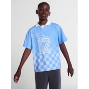 Weekend Academy Boys Soccer Jersey with Short Sleeves, Sizes 4-18