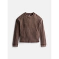 thumbnail image 1 of Weekend Academy Boy's Washed Thermal Tee with Long Sleeves, Sizes 4-18, 1 of 3