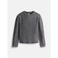 thumbnail image 1 of Weekend Academy Boy's Washed Thermal Tee with Long Sleeves, Sizes 4-18, 1 of 3