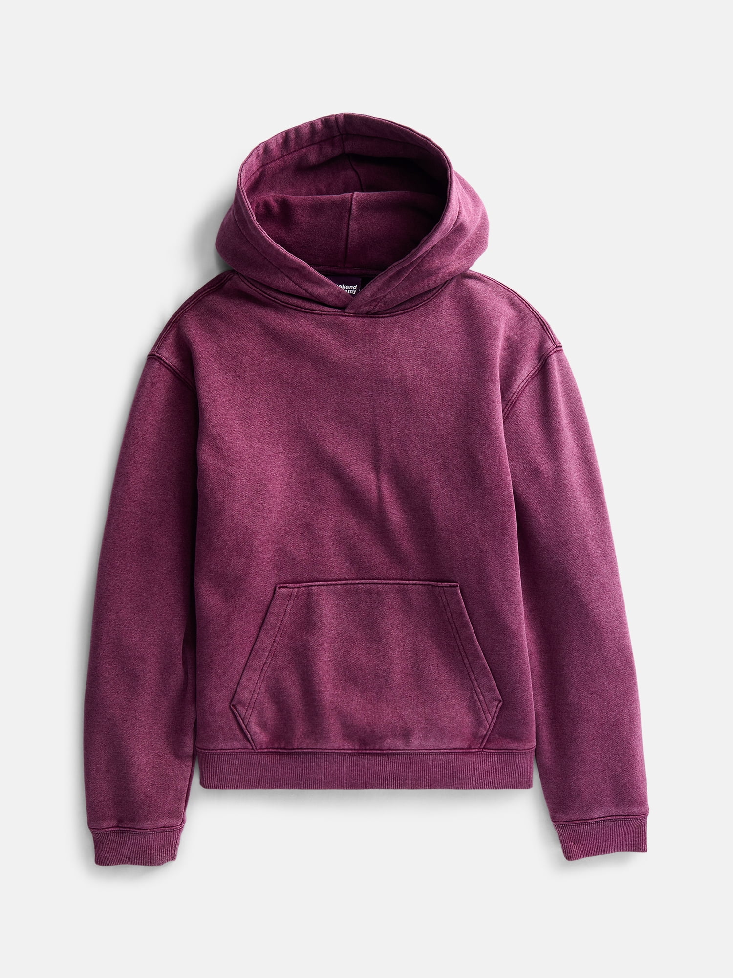 Weekend Academy Boys Garment Washed Fleece Hoodie, Sizes 4-18