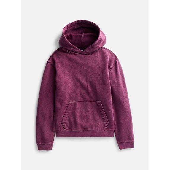 Weekend Academy Boys Garment Washed Fleece Hoodie, Sizes 4-18