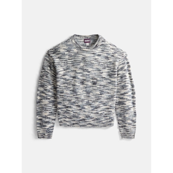 Weekend Academy Boys Crewneck Sweater with Long Sleeves, Sizes 4-18