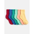 thumbnail image 1 of Weekend Academy Boys Mid Crew Socks, 6-Pack, Sizes S-L, 1 of 10