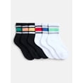 thumbnail image 1 of Weekend Academy Boys Mid Crew Socks, 6-Pack, Sizes S-L, 1 of 10