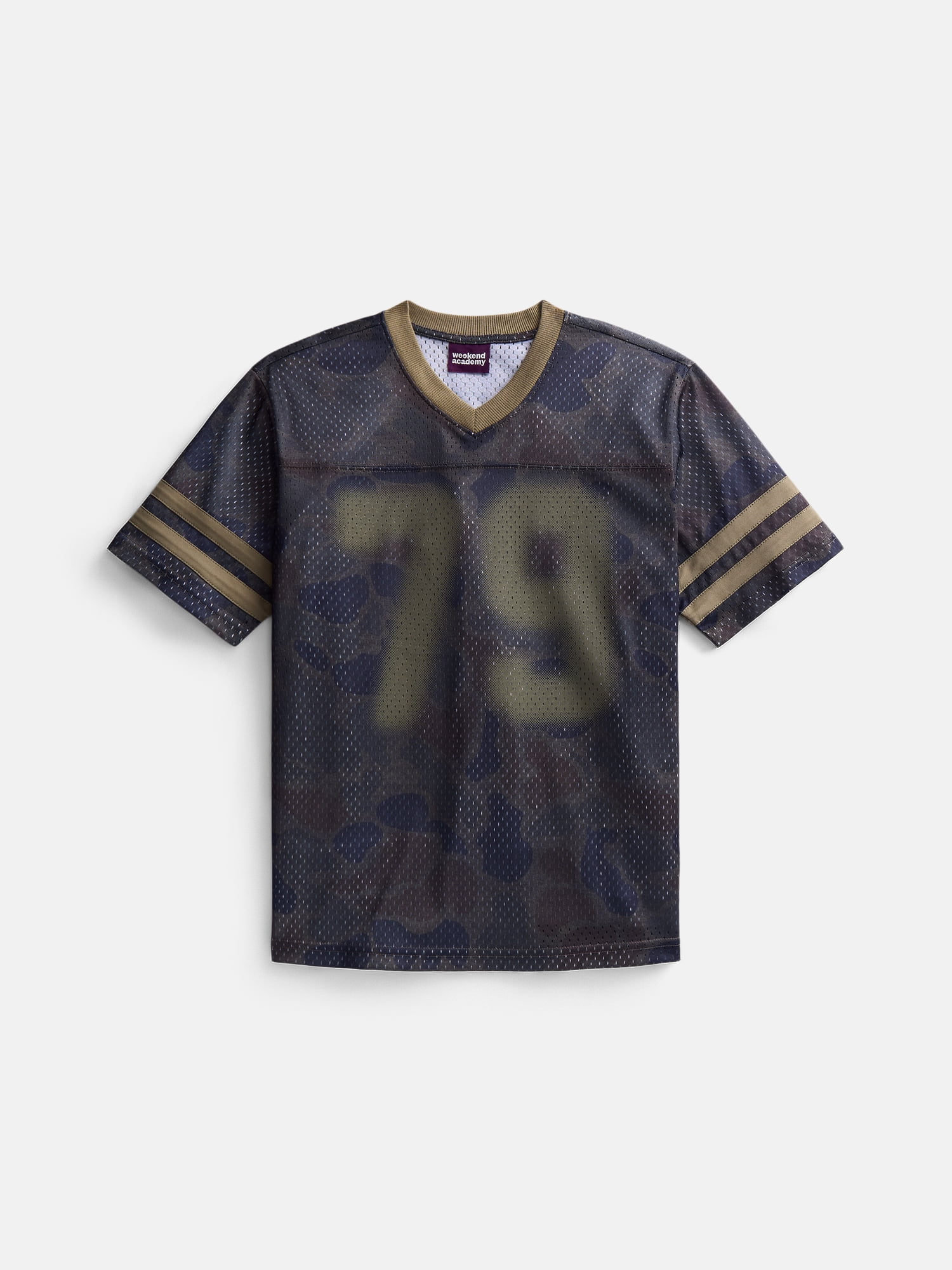 Weekend Academy Boys Mesh Football Jersey, Sizes 4-18