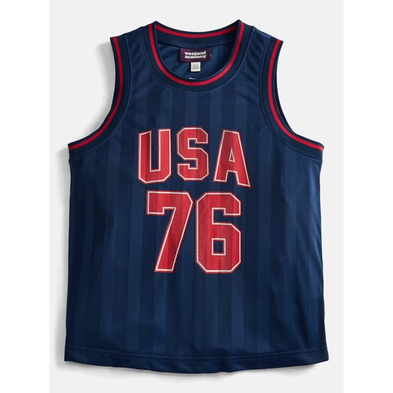 Weekend Academy Boys Mesh Tank Top, Sizes 4-18