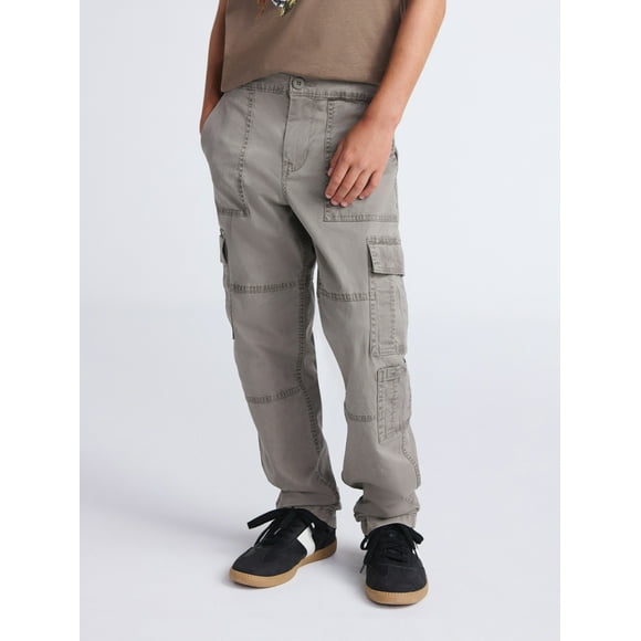 Boys Straight Fit Cargo Pants, Sizes 4-18