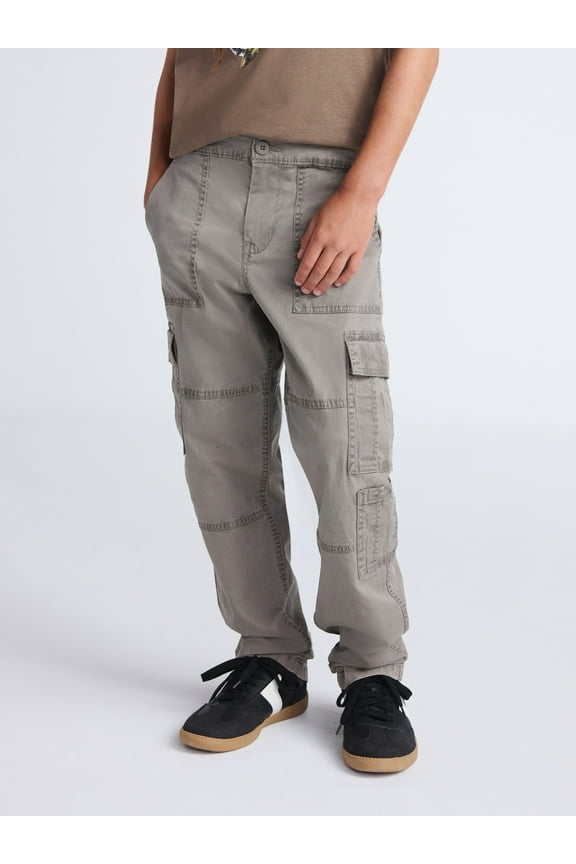 Boys Straight Fit Cargo Pants, Sizes 4-18