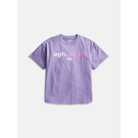 Weekend Academy Girls Oversized Graphic Tee, Sizes 4-18