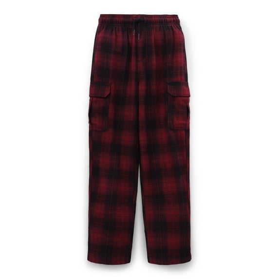 Weekend Academy Boys Flannel Cargo Pants, Sizes 4-18