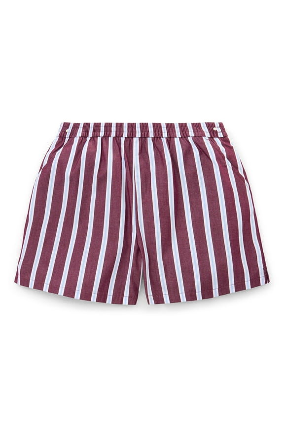 Girls Pull-On Cotton Boxer Shorts, Sizes 4-18