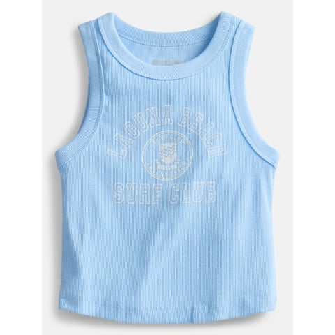 Girls Graphic Tank Top, Sizes 4-18