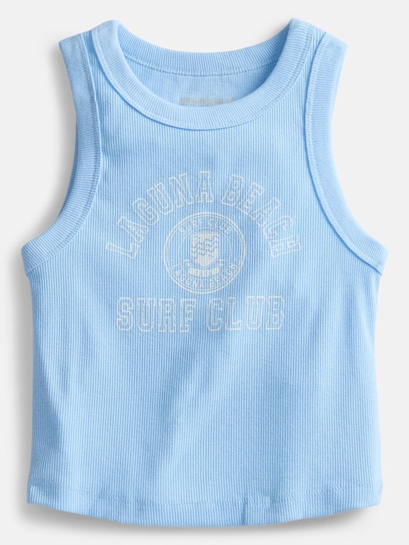 Girls Graphic Tank Top, Sizes 4-18