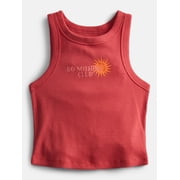 Weekend Academy Girls Graphic Tank Top, Sizes 4-18