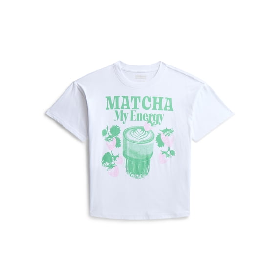 Weekend Academy Girls Graphic Tee with Short Sleeves, Sizes 4-18