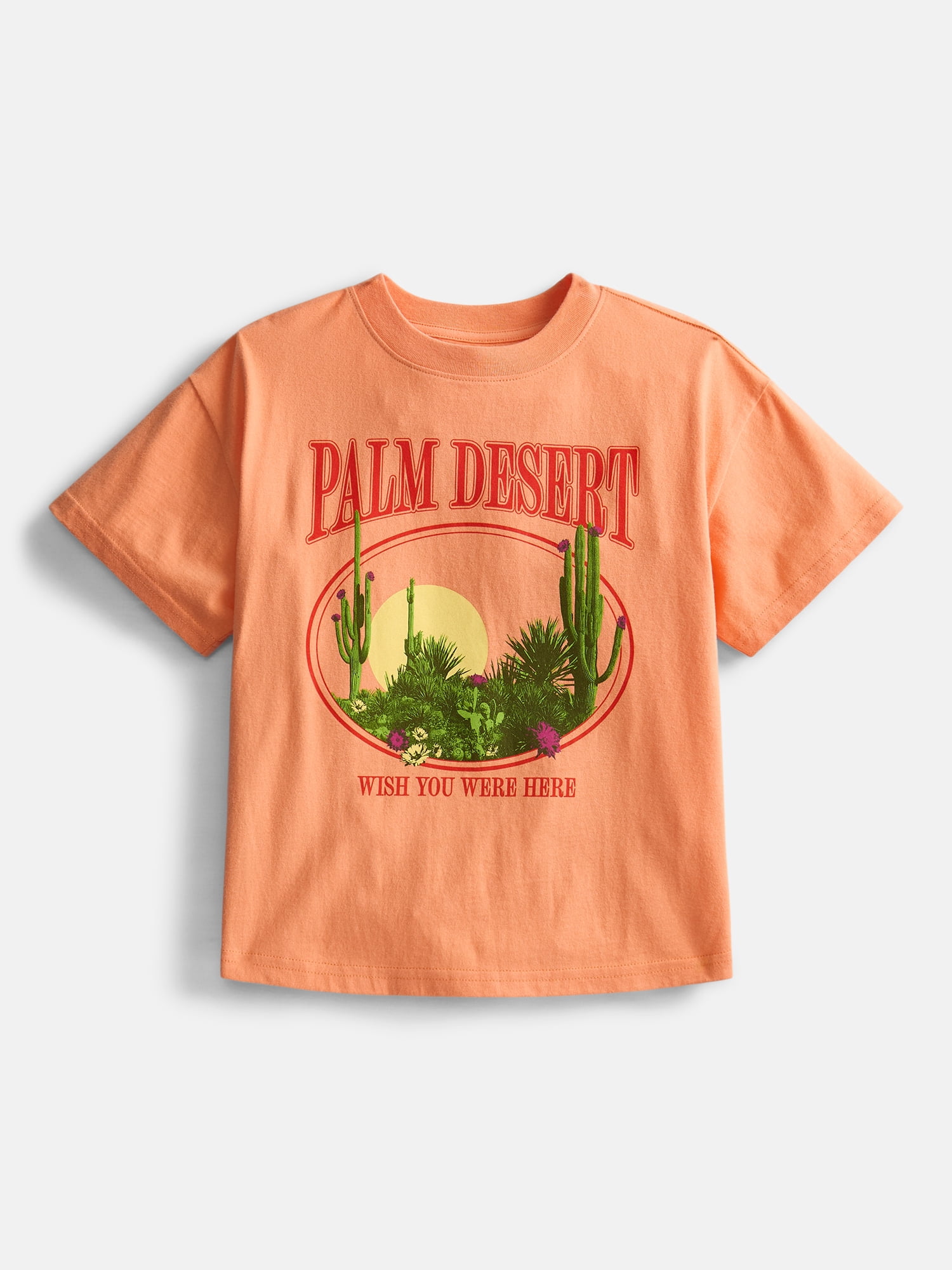 Weekend Academy Girls Graphic Cotton Tee with Short Sleeves, Sizes 4-18