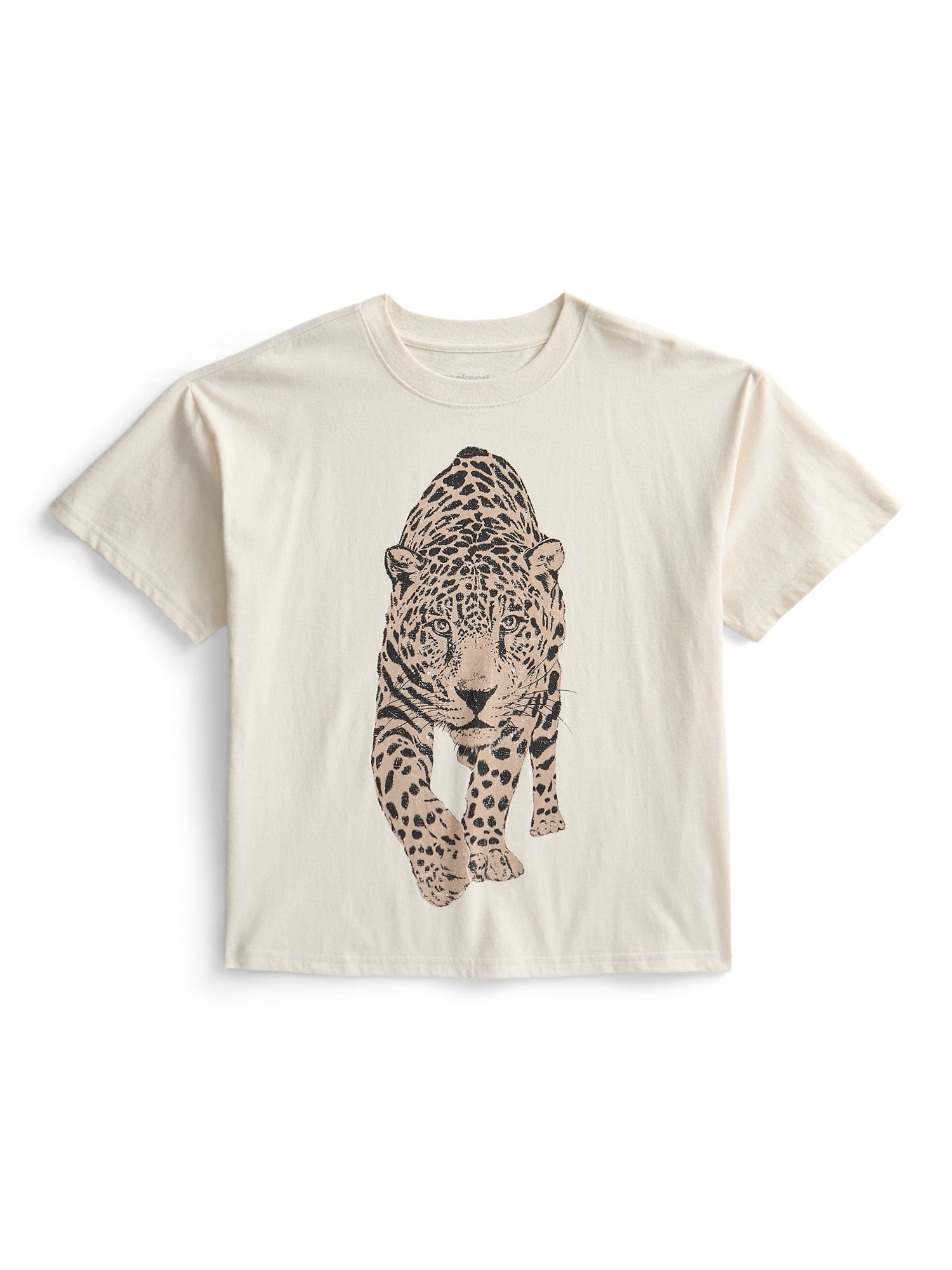 Weekend Academy Girls Oversized Graphic Tee with Short Sleeves, Sizes 4 ...