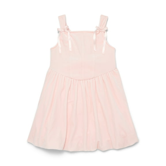 Weekend Academy Girls Sleeveless Velour Corset Dress, Sizes 4-18