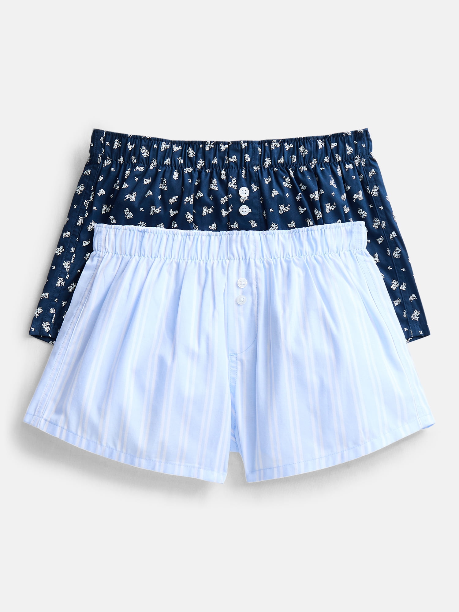 Weekend Academy Girls Cotton Blend Boxer Shorts, 2-Pack, Sizes XS-XXL ...