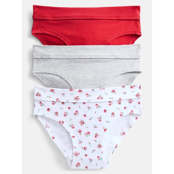 Weekend Academy Girls 3Pk Brief, Sizes XS to XXL