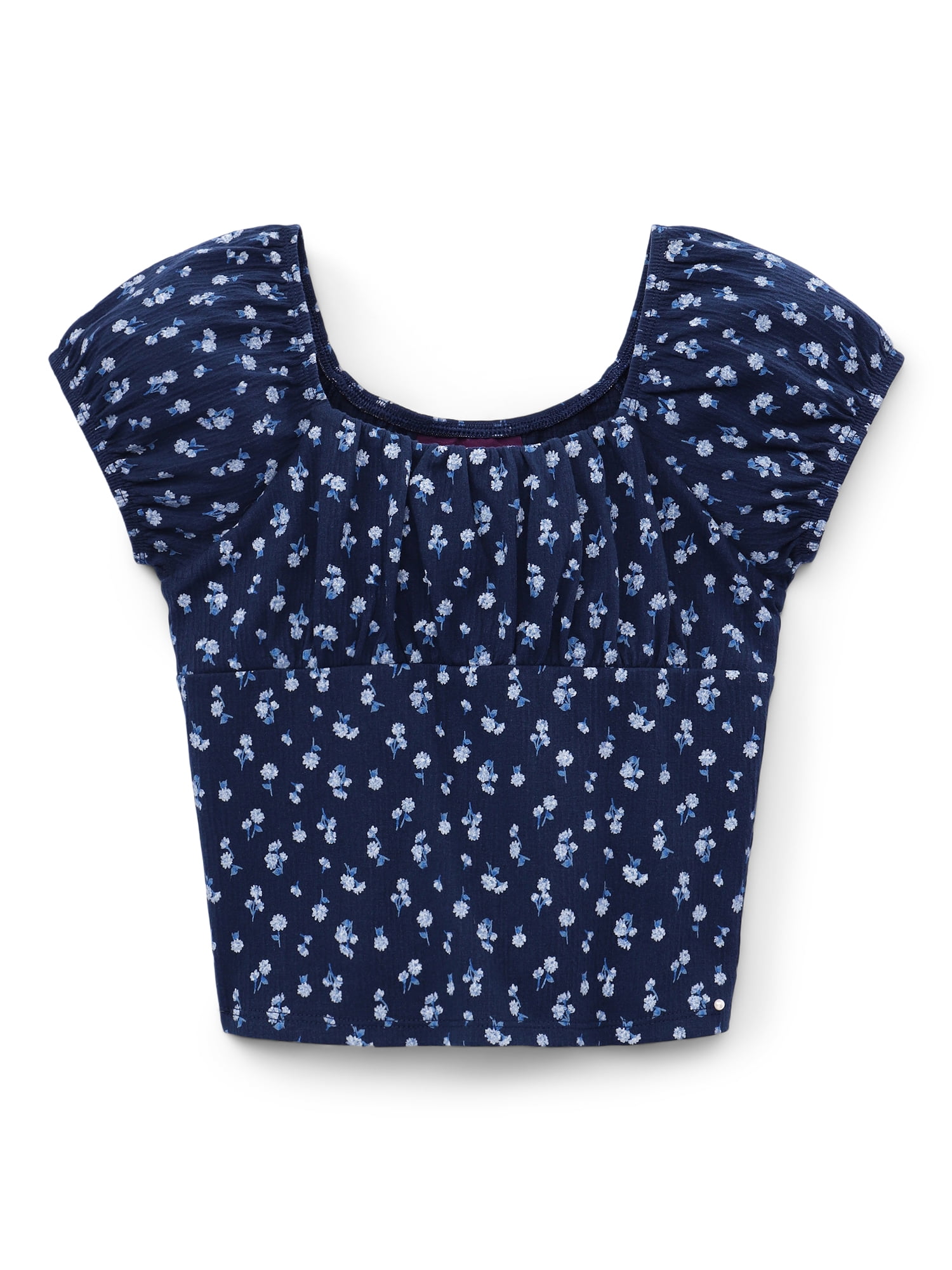 Weekend Academy Girls Cap Sleeve Top, Sizes 4-18