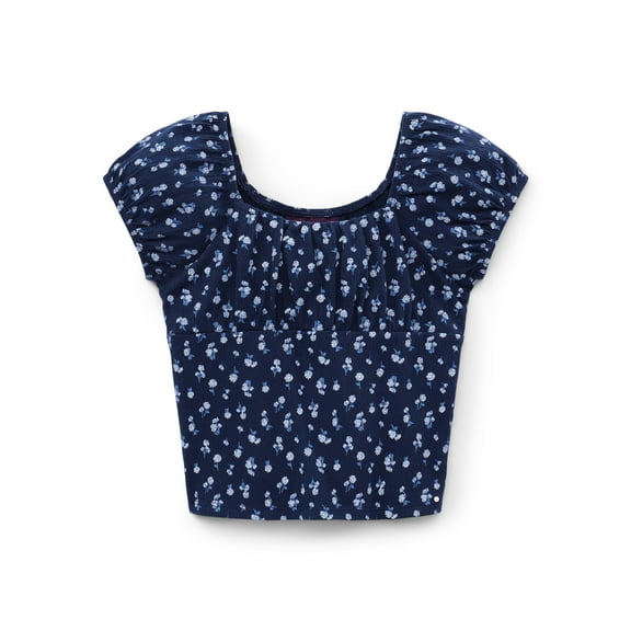 Weekend Academy Girls Cap Sleeve Top, Sizes 4-18