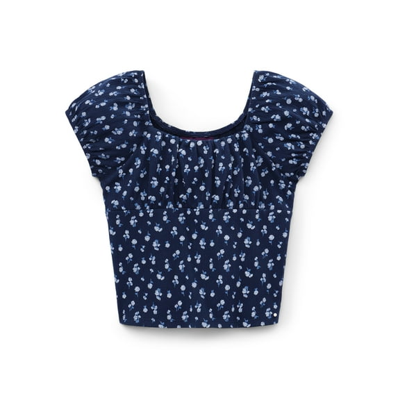 Weekend Academy Girls Cap Sleeve Top, Sizes 4-18
